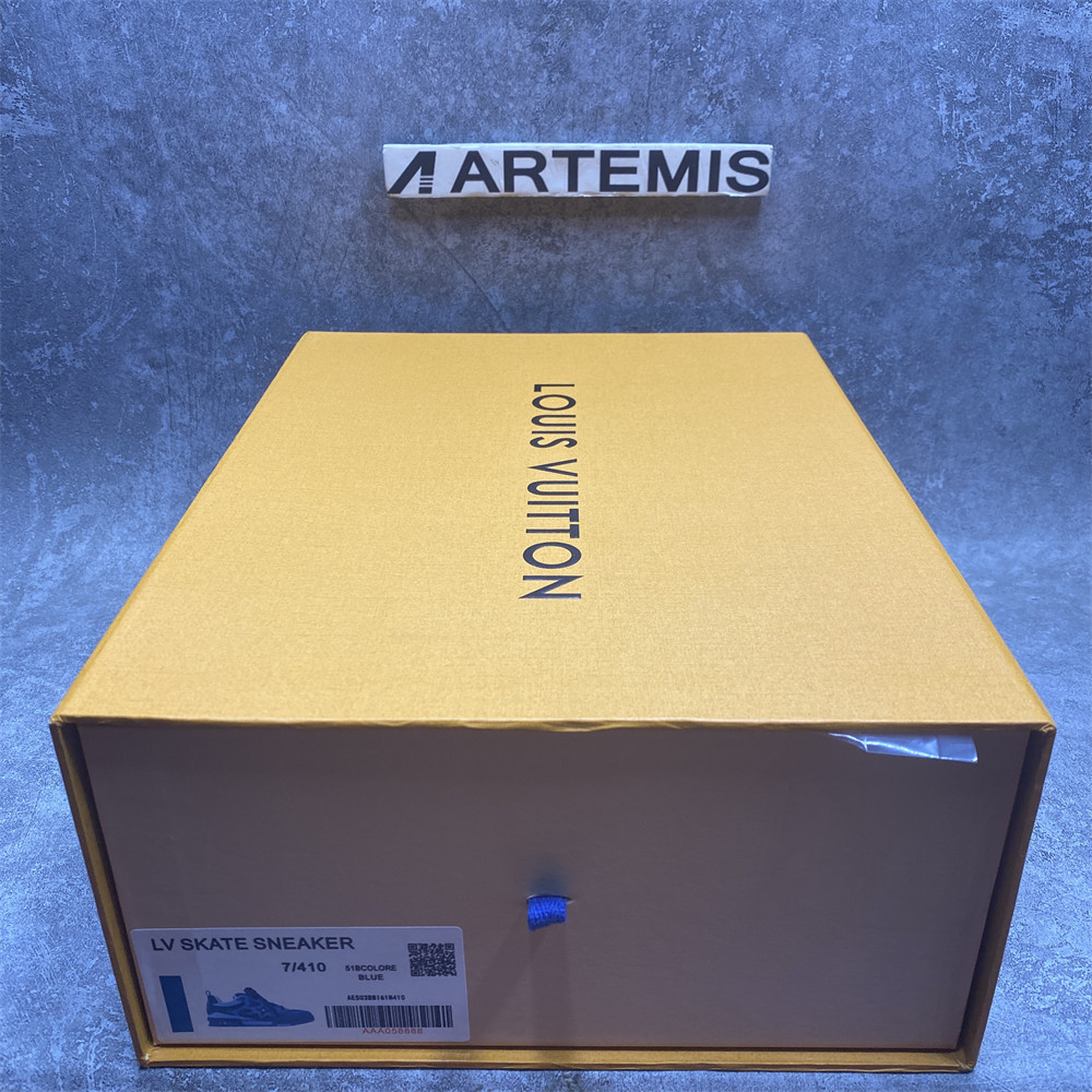 UA LV Skate Sneaker Blue