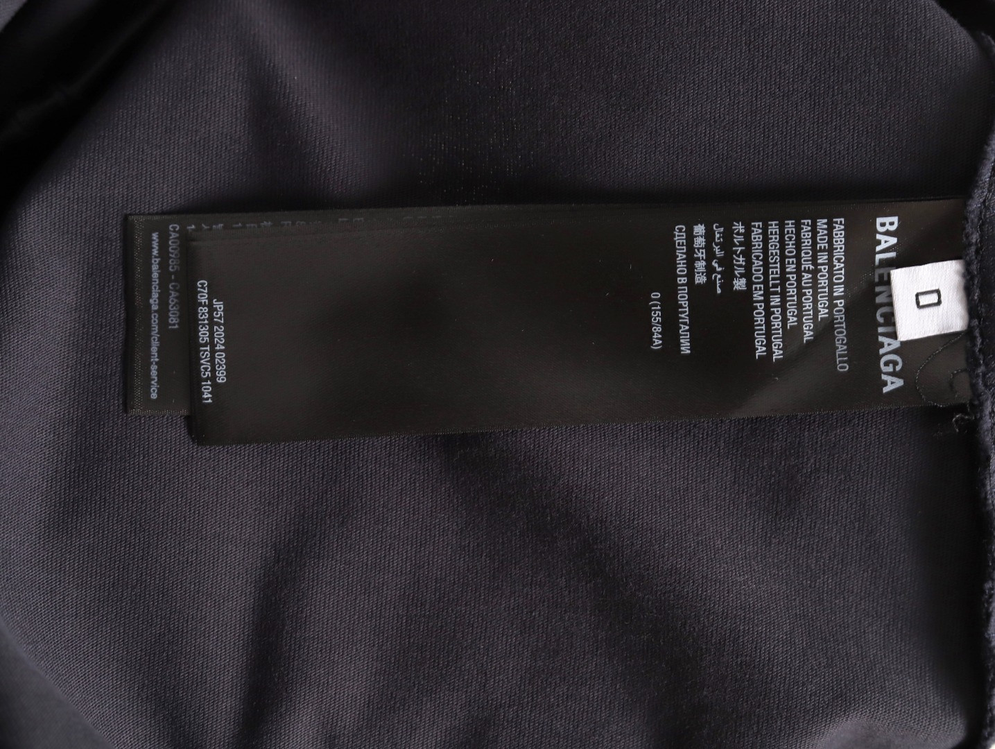 Ba*len*cia*ga 25ss short-sleeved t-shirt