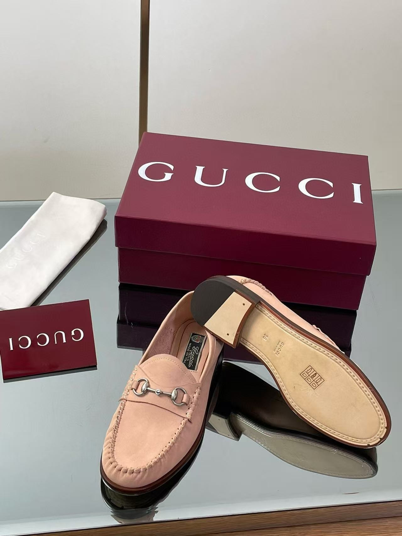 ua G*u*i gigi loafer