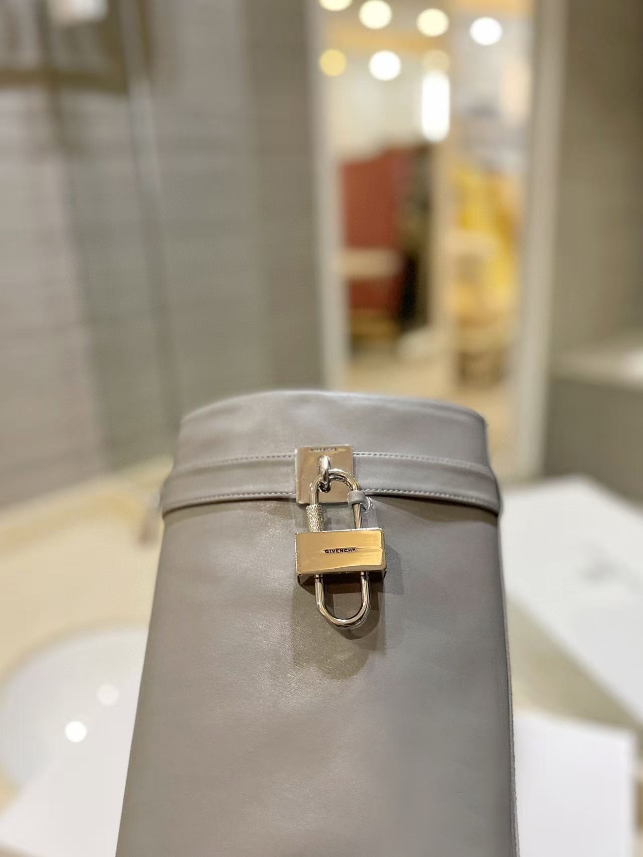 UA Givenchy Shark Lock boots in leather