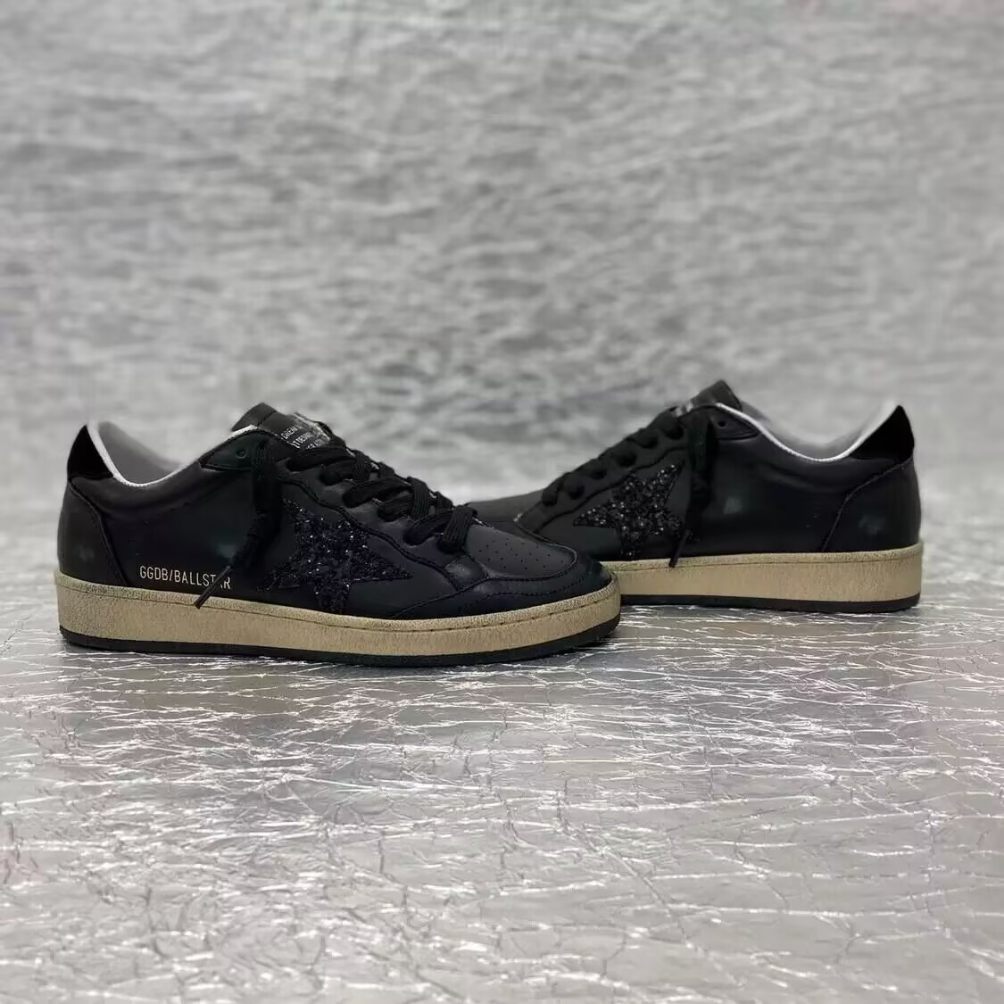 UA Golden Goose Ball Star in black (Customized, No exchanging ,No returning)