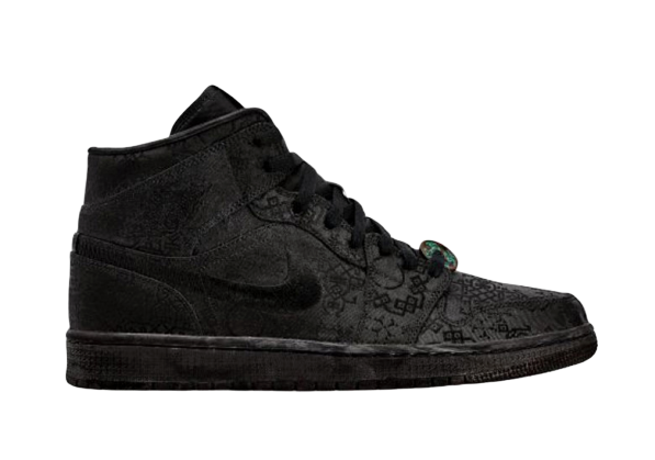 Air Jordan 1 Mid Edison Chen Black Clot
