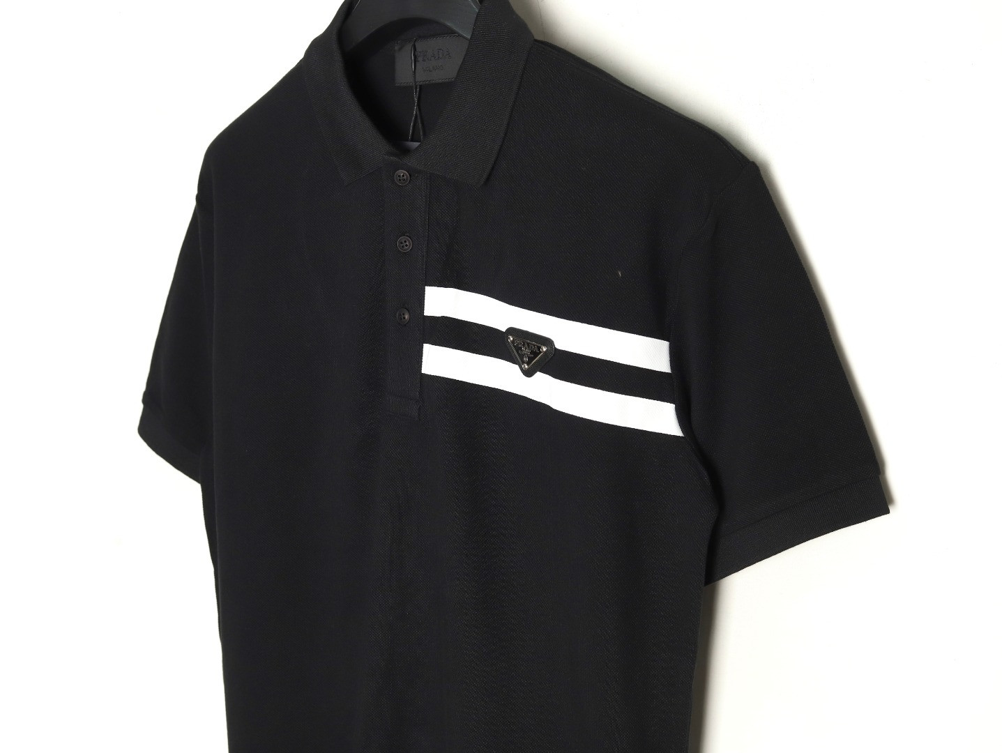 Pra*a short-sleeved polo shirt