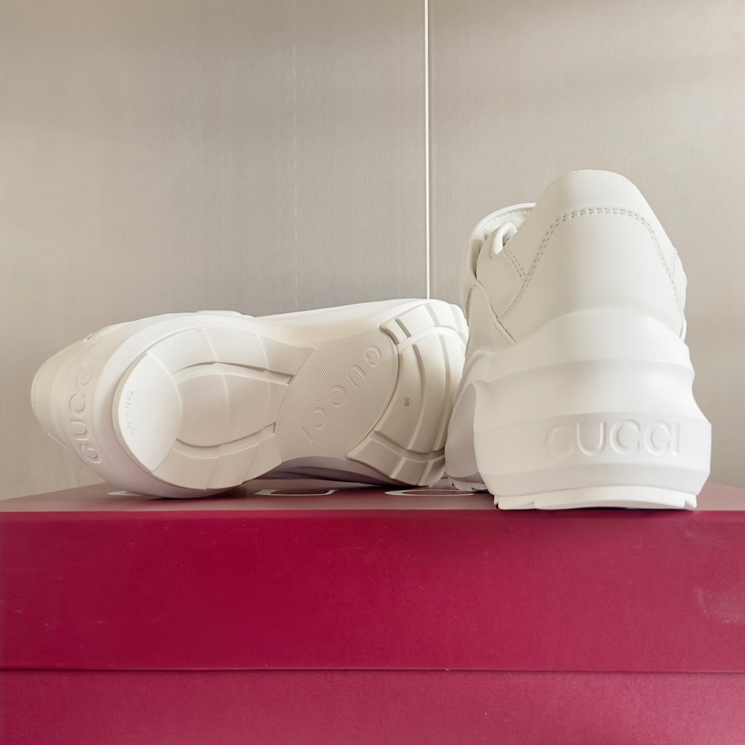 ua G*u*i wave wedge sneaker