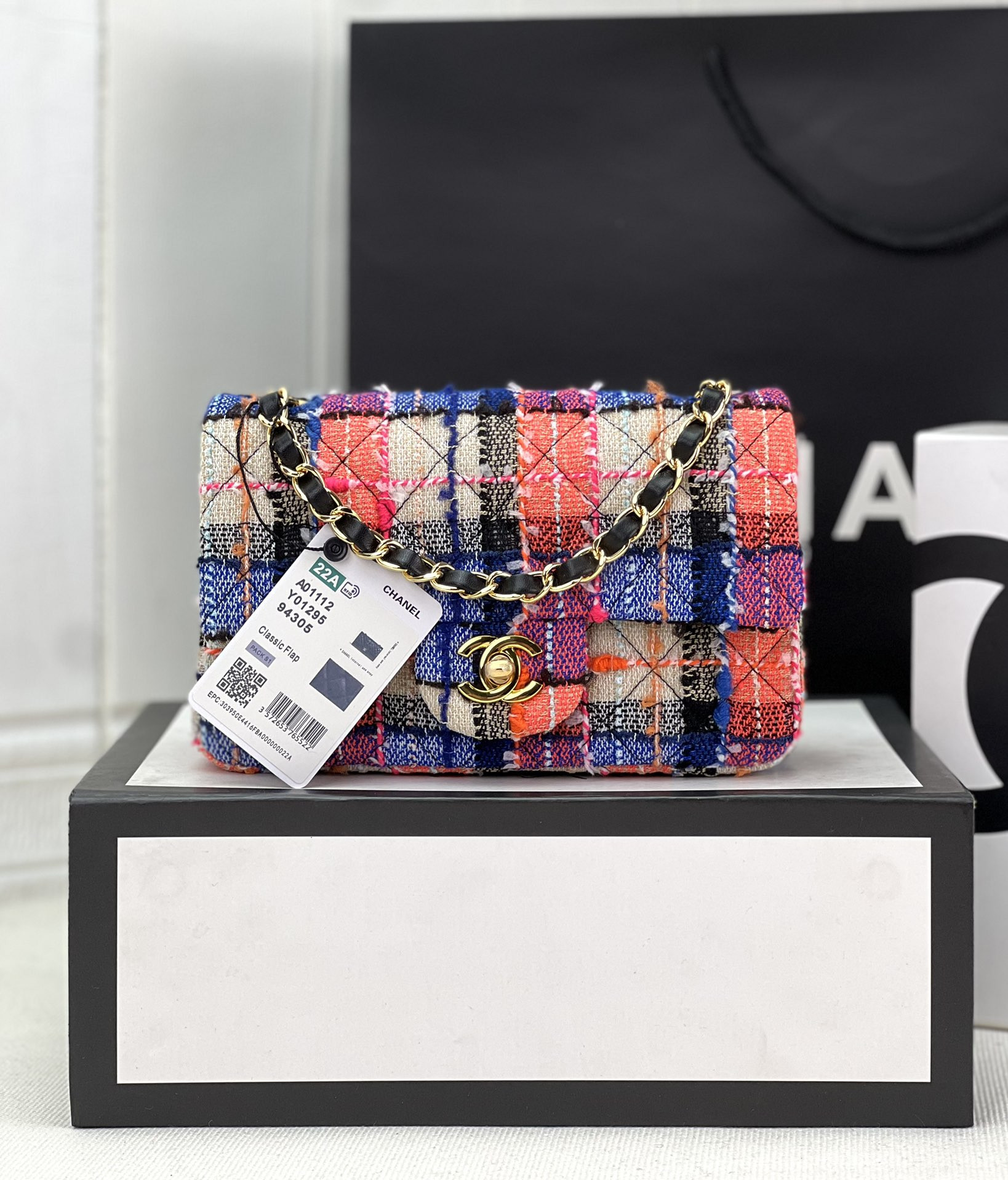 Ch*el classic flap bag 20cm