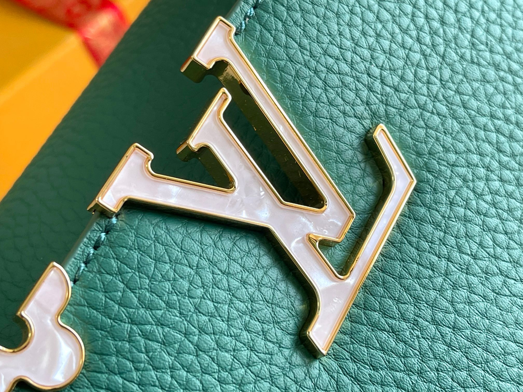 LV  Capucines Flower Crown M23766 Taurillon  27x18x9cm