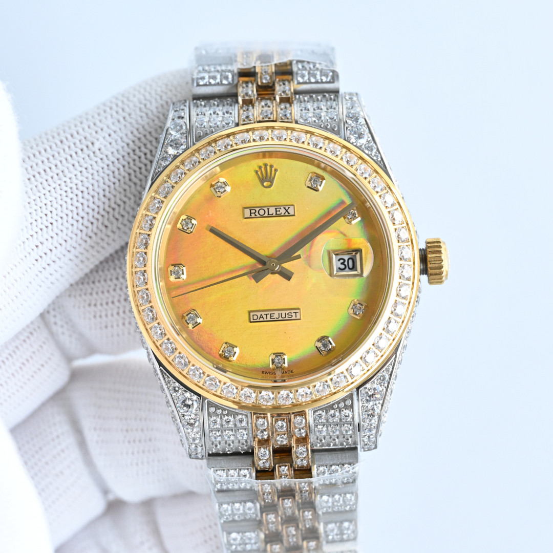 r*l*x b33 datejust 41mm full Di*m*nd series